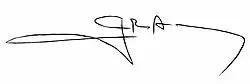 Изображение автографа