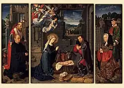 Рождество. Триптих. Между 1505 и 1515. Холст, масло. Метрополитен-музей, Нью-Йорк