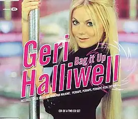 Обложка сингла Джери Халлиуэлл «Bag It Up» ()