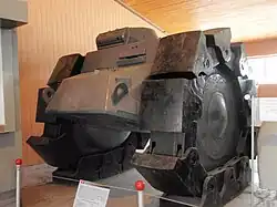 Немецкий противоминный трал Panzerkampfwagen I Schwere Minenräumer.