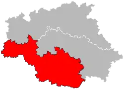 Миранд на карте