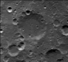 Снимок зонда Clementine