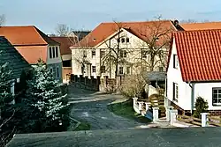 Улица и дома в Гимрице