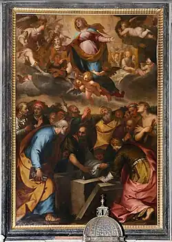 Ассунта (Вознесение Мадонны). 1590-е гг. Холст, масло. Пистоя, Собор