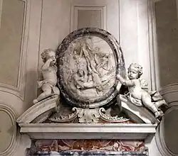 Алтарь Капеллы Святого Петра. Деталь. 1720—1730. Церковь Сан-Фердинандо в Ливорно