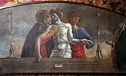 Пьета. Деталь. 1472. Холст, темпера. Дворец дожей, Венеция