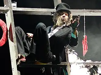 Джулиано ди Капуа в спектакле «Мария де Буэнос-Айрес», июль 2009