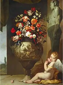 Обоняние. 1670-е гг. Холст, масло. Частное собрание