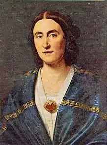 Портрет Джузеппины Стреппони в 1865 году