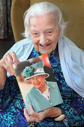 Глэдис Хупер в 2015 году