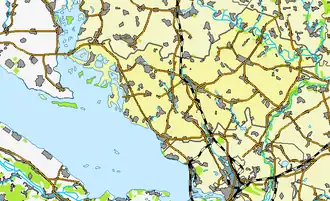 Глобинский район на карте