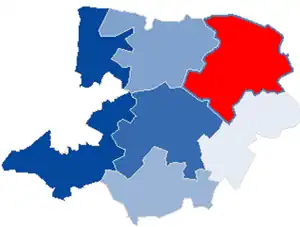 Ласин на карте