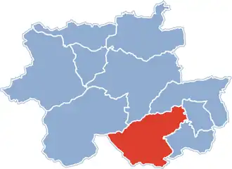 Быстра-Сидзина на карте