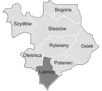 Лубнице на карте