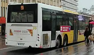 Golden Dragon XML6155 в Турку (Финляндия), 2016 год