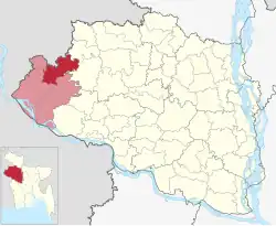 Гомастапур на карте