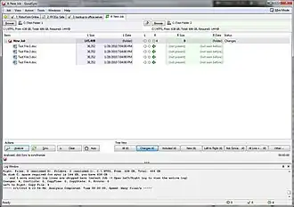 Скриншот программы GoodSync