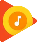 Логотип программы Google Play Музыка