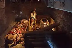 Реконструкция погребального комплекса в Музее имени Анохина