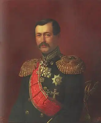 портрет кисти Егора Ботмана (1855 г)