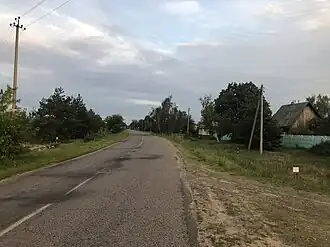 Улица Октябрьская, июль 2018 года