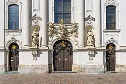 Портал церкви Марии-Помощницы. Между 1742 и 1744. Грац