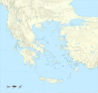 Эфес на карте