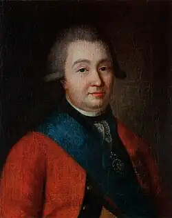 Портрет работы неизвестного художника, конец XVIII в.