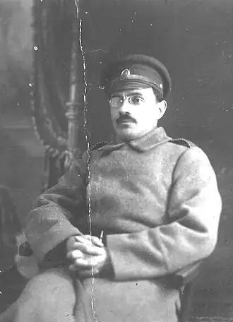 Григорий Яковлевич Красный-Адмони, вольноопределяющийся 3-го пехотного полка