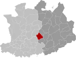 Расположение муниципалитета на карте провинции