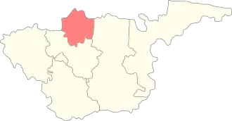 Муниципальное образование Комьянское на карте