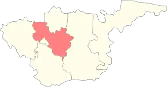 Муниципальное образование Перцевское на карте