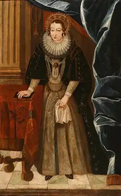 Портрет Гризельды Сапеги. 1630-е