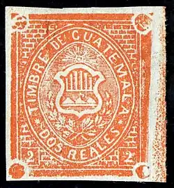 2 реала (№ 2 по Форбену), чистая (неиспользованная)