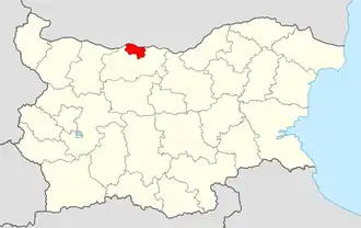 Община Гулянци на карте