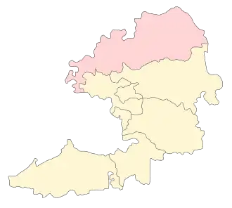 Храбровское сельское поселение на карте