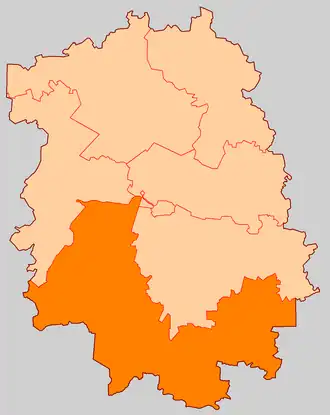 Гусевское сельское поселение на карте