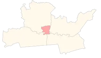 Гвардейское городское поселение на карте