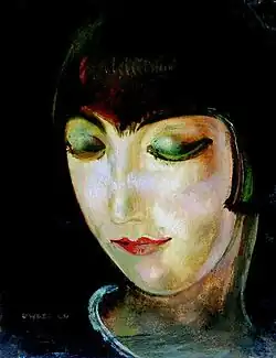 Gustaw Gwozdecki: Kiki de Montparnasse, 1920