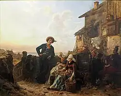 Молодой моряк в качестве жениха (1862)