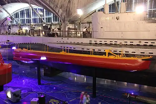 Немецкий магнитный минный тральщикHFG-G1