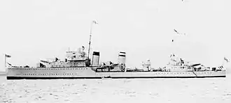 HMS Grenville в 1935 году