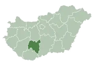 Тольна на карте