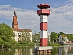 Маяк на Хафеле в Оптическом парке