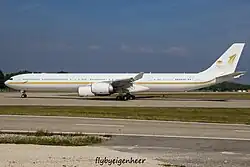 HZ-SKY Airbus A340-600