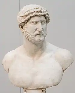 Бюст императора Адриана. Из коллекции Чарльза Таунли. Британский музей, Лондон