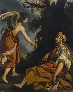 Агарь в пустыне. Холст, масло. Государственный Эрмитаж, Санкт-Петербург