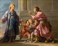 Агесилай, играющий с детьми. 1779, Музей Фабра, Монпелье