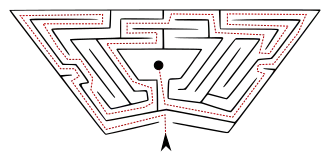 План лабиринта