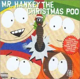 Обложка сингла South Park «Mr. Hankey the Christmas Poo» (1999)